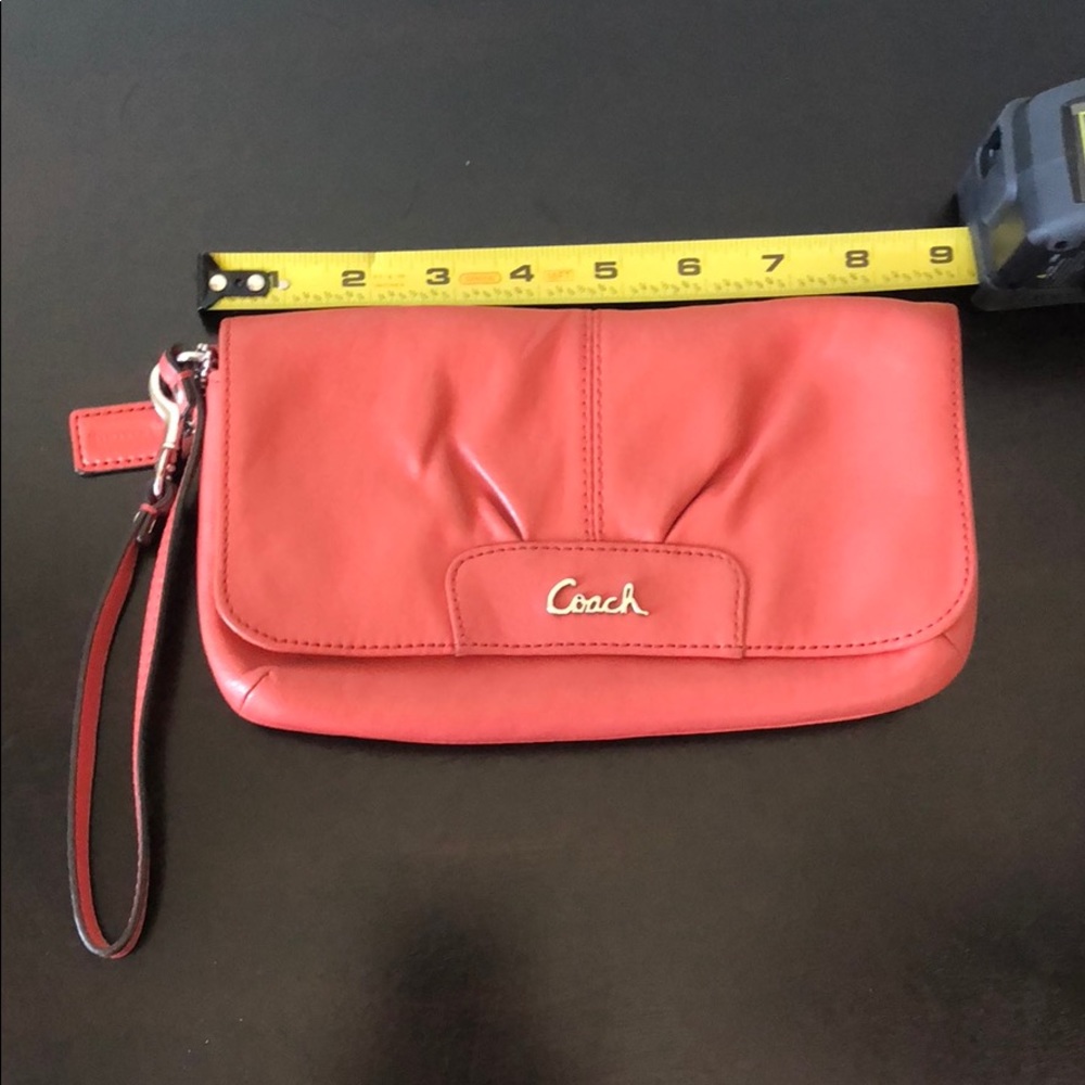 Coach wrist purse